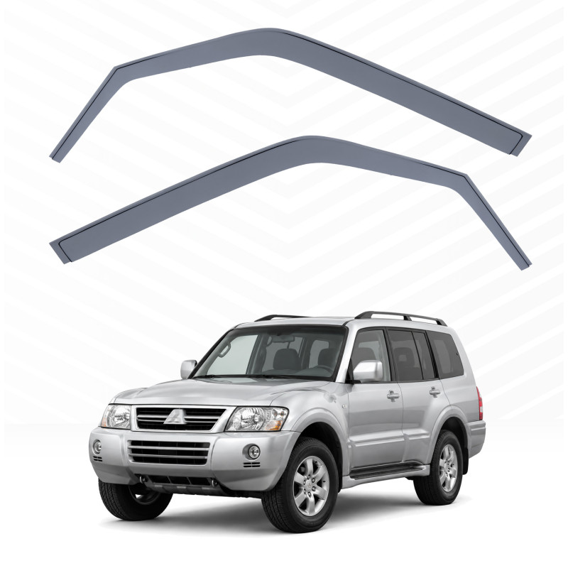 Deflectores de aire para MITSUBISHI MONTERO (V60) 2000-2006 (Modelo 5 puertas) - Derivabrisas delanteros