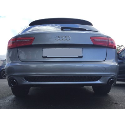 Difusor trasero Sline look Audi A6 C6 Avant