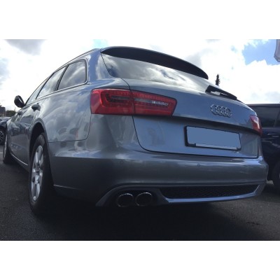 Difusor trasero Sline look Audi A6 C7 Avant