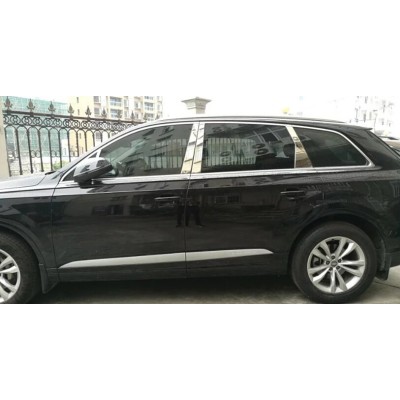 Pilares cromo Audi Q7 2015+ 