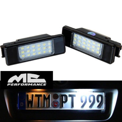 Luces led Matrícula para Citroen