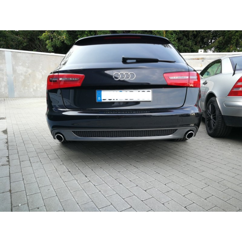 Difusor trasero Sline look Audi A6 C6 Avant